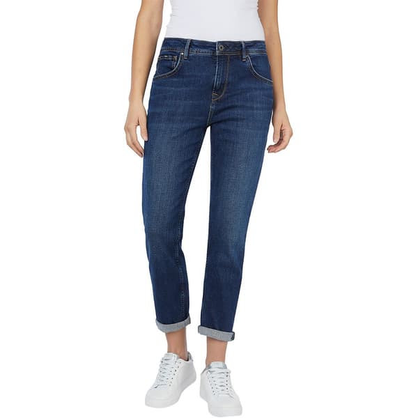 Pepe Jeans Korkeavyötäröiset Farkut Violet Sininen 34 / 32 Nainen