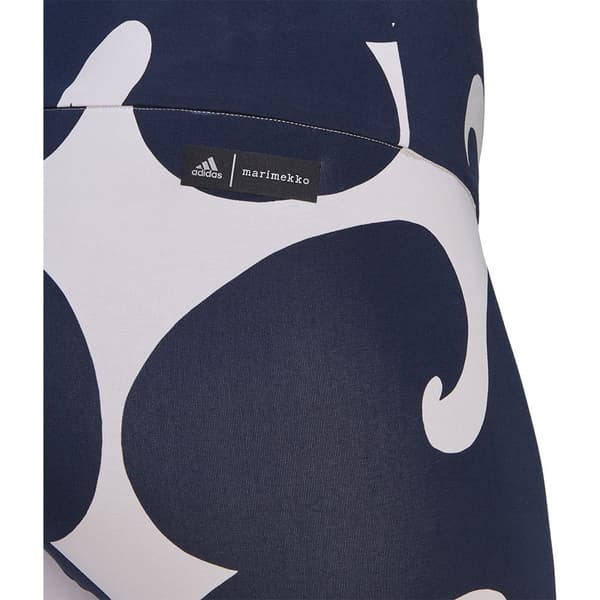 Adidas Strumpbyxor Marimekko Rib Knee-big Blå 2X Kvinna