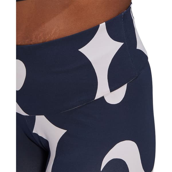 Adidas Strumpbyxor Marimekko Rib Knee-big Blå 2X Kvinna