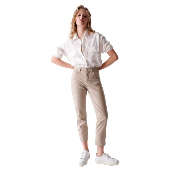 Salsa Jeans Jeans True Cropped Slim Napa Beige 31 / 28 Kvinna
