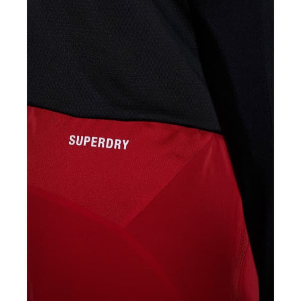 Superdry Shorts Run Premium Layered Rød XL Mand