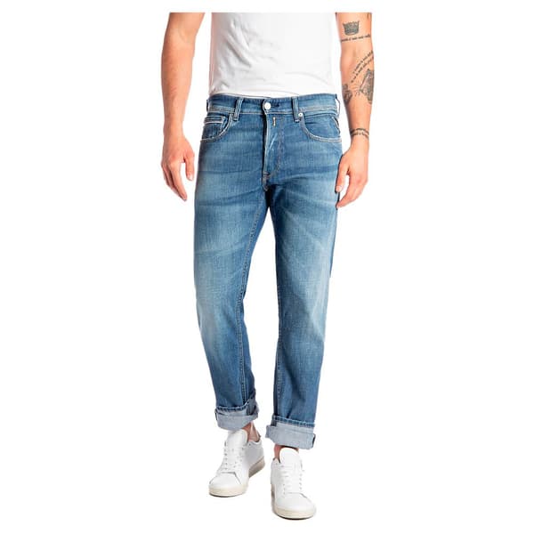 Replay Jeans Ma972 .000.629 Y34 Blå 32 / 34 Mand