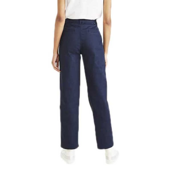 Dockers Byxor Med Mid Midja Blå 30 Man