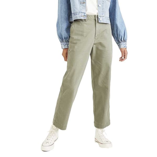 Dockers Byxor Med Mid Midja Grönt 29 Man