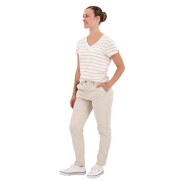 Dockers Chino Byxor Weekend Skinny Beige 28 Kvinna