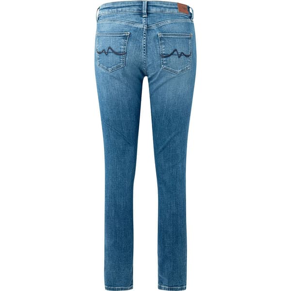 Pepe Jeans Jeans Med Lav Talje Pixie Blå 31 / 32 Kvinde