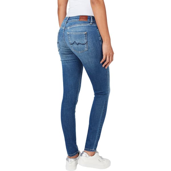 Pepe Jeans Jeans Med Lav Talje Pixie Blå 31 / 32 Kvinde