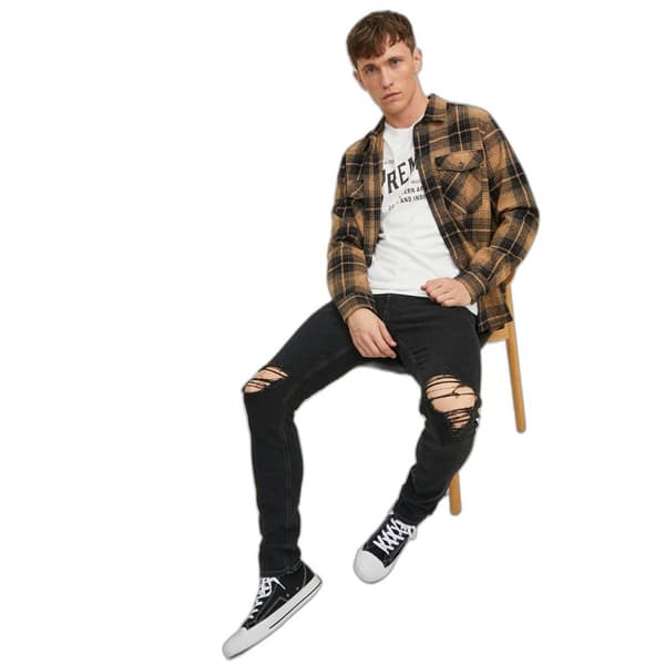 Jack & Jones Jeans Liam Original Am 305 Sort 33 / 34 Mand