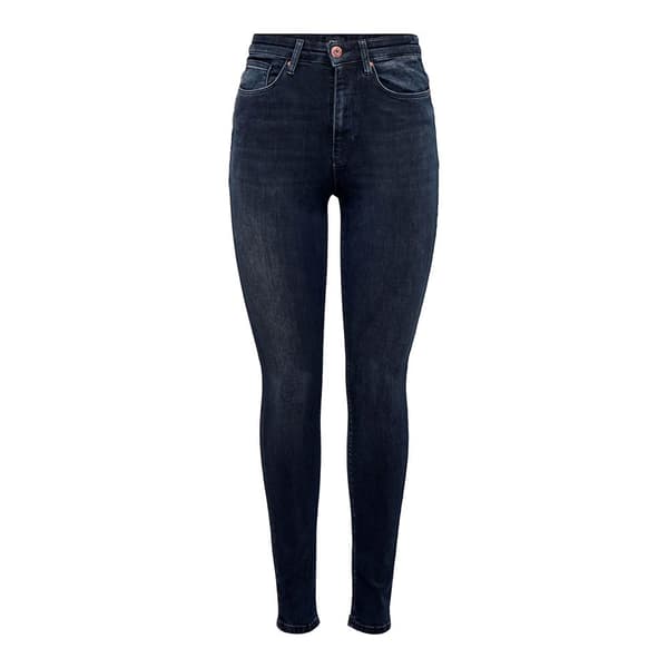 Only Jeans Med Høj Talje Posh Extra Skinny Fit Ank Rea04 Blå 28 / 30 Kvinde