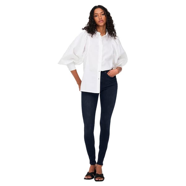 Only Jeans Med Høj Talje Posh Extra Skinny Fit Ank Rea04 Blå 28 / 30 Kvinde