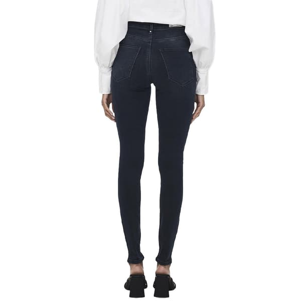 Only Jeans Med Høj Talje Posh Extra Skinny Fit Ank Rea04 Blå 28 / 30 Kvinde