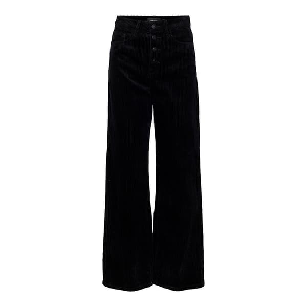 Vero Moda Byxor Kathy Shr Wide Cord Svart XS / 32 Kvinna