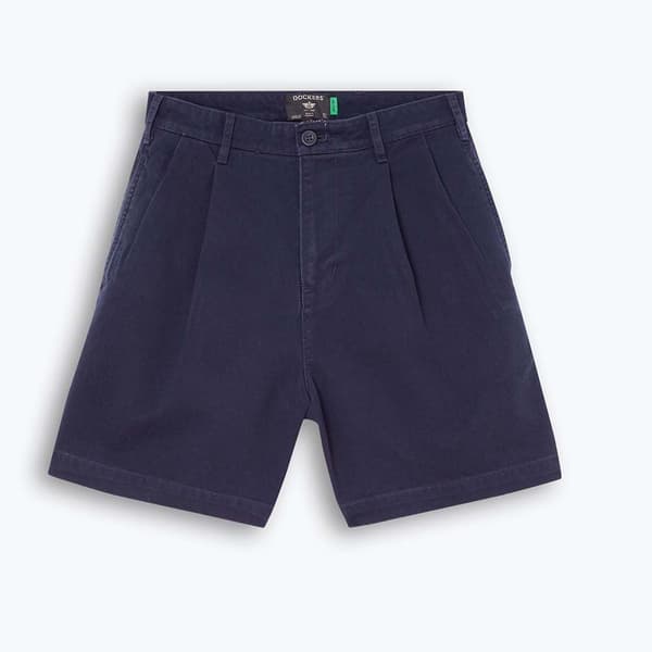 Dockers Shortsit Pleated Original Sininen 30 Nainen