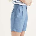 Pikkukuva 4 / 4: Dockers Shortsit Pleated Original Sininen 26 Nainen
