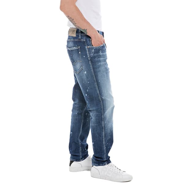 Replay Jeans M1030v.000.689 478 Blå 30 / 32 Man