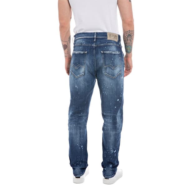 Replay Jeans M1030v.000.689 478 Blå 30 / 32 Man