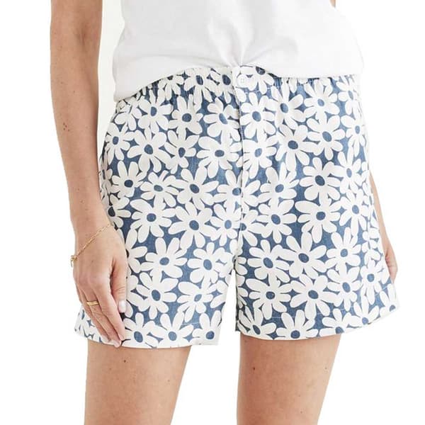 Dockers Shorts Casual Vit,Blå M Kvinna
