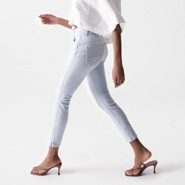 Salsa Jeans Jeans 21005665 Secret Blå 32 / 28 Kvinde
