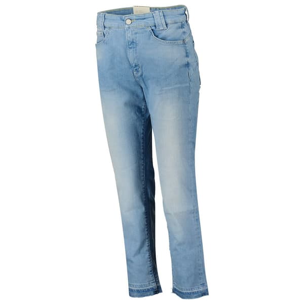Salsa Jeans Jeans 21005684 Glamour Crop Slim Fit Blå 30 / 28 Kvinde