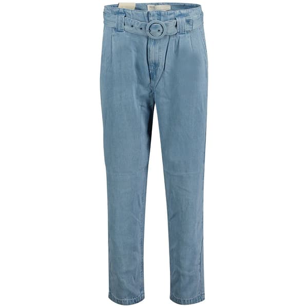 Salsa Jeans Housut Baggy Paper Bag Crop Sininen L / 28 Nainen