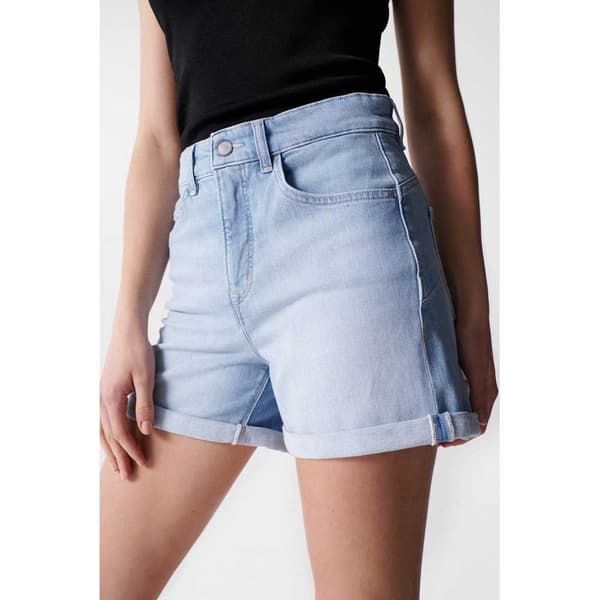 Salsa Jeans Shortsit Glamour Bleach Sininen 28 Nainen