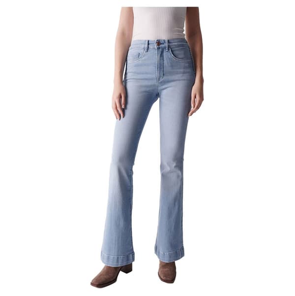 Salsa Jeans Farkut Glamour Cropped Skinny Fit Sininen 28 / 32 Nainen