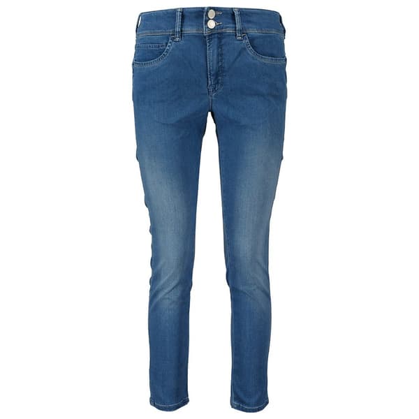 Salsa Jeans Jeans Secret Crop Skinny Fit Blå 28 / 28 Kvinde