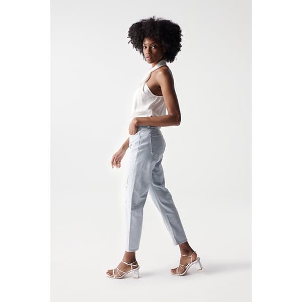 Salsa Jeans Jeans True Cropped Slim Fit Blå 28 / 28 Kvinna