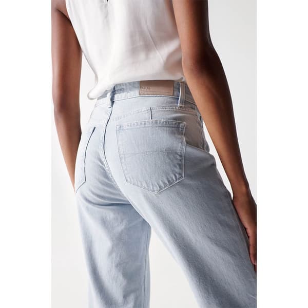 Salsa Jeans Jeans True Cropped Slim Fit Blå 28 / 28 Kvinna