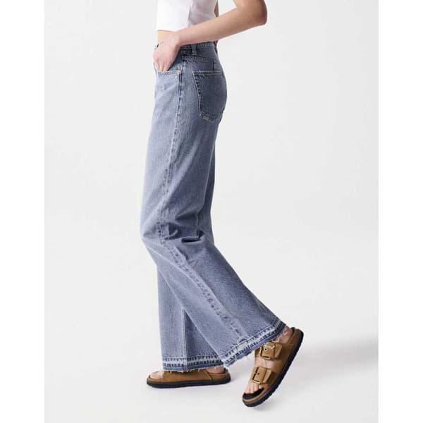 Salsa Jeans Jeans Med Hög Midja True Wide Blå 26 / 32 Kvinna