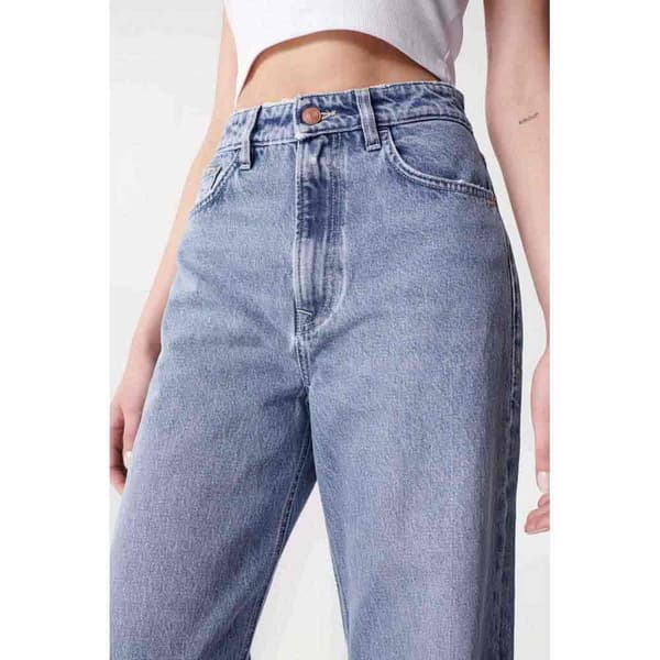 Salsa Jeans Jeans Med Hög Midja True Wide Blå 26 / 32 Kvinna