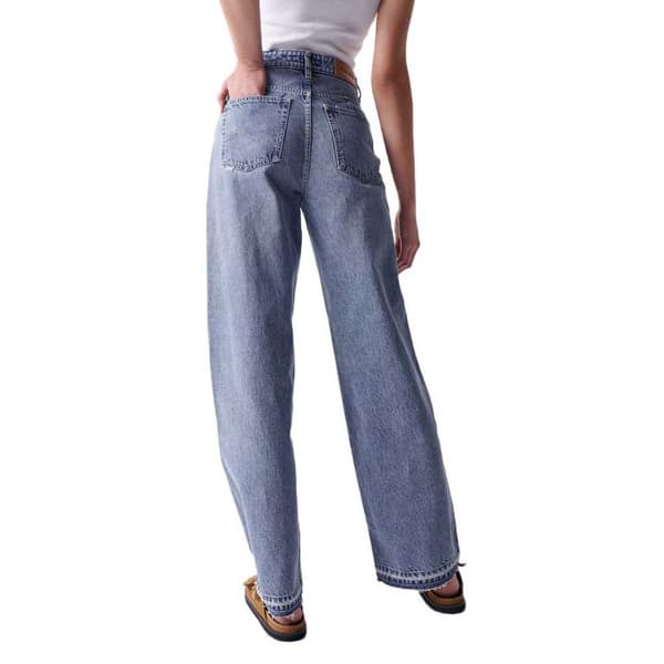 Salsa Jeans Jeans Med Hög Midja True Wide Blå 26 / 32 Kvinna
