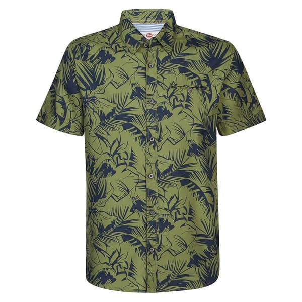 Petrol Industries Chino Shorts 422 Aop Grönt M Man