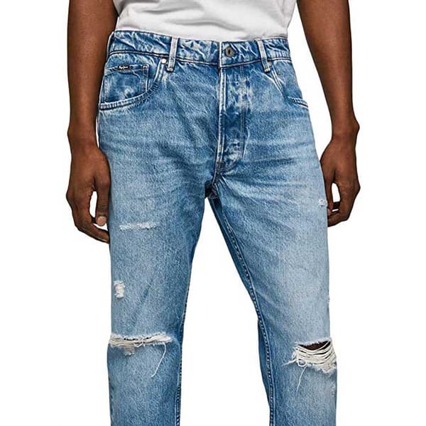 Pepe Jeans Farkut Callen Sininen 34 / 34 Mies