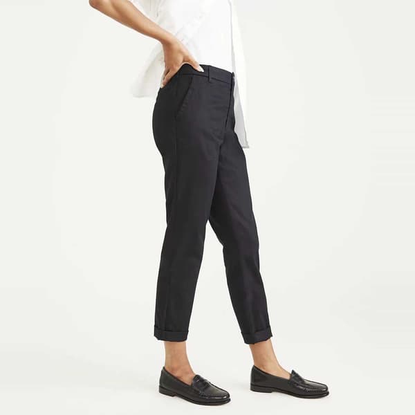 Dockers Chino Byxor Weekend Regular Slim Ankle Fit Svart 33 / 29 Kvinna