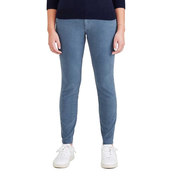 Dockers Chino Byxor Weekend Skinny Blå 27 / 27 Kvinna