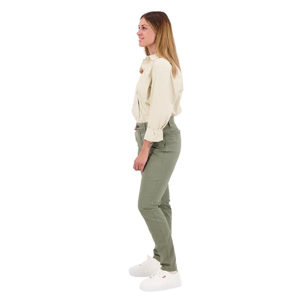 Dockers Chino Housut Weekend Skinny Vihreä 30 / 29 Nainen