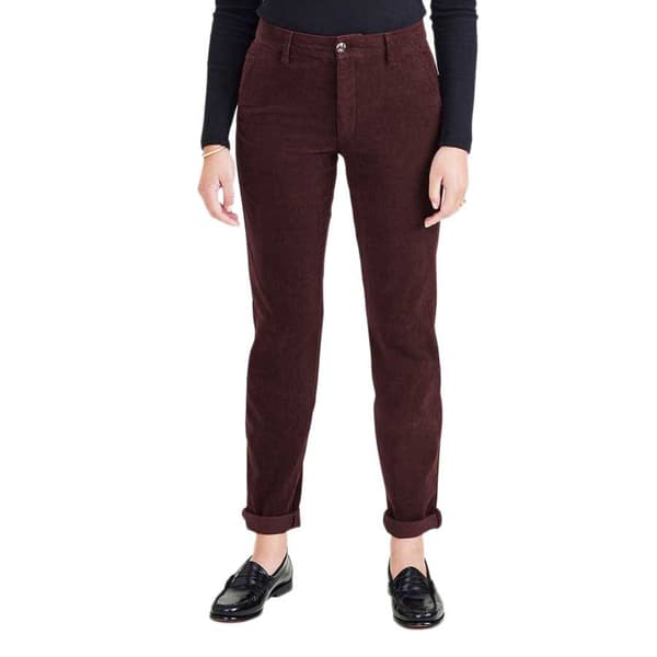 Dockers Chino Byxor Weekend Regular Slim Ankle Fit Brun 31 / 29 Kvinna