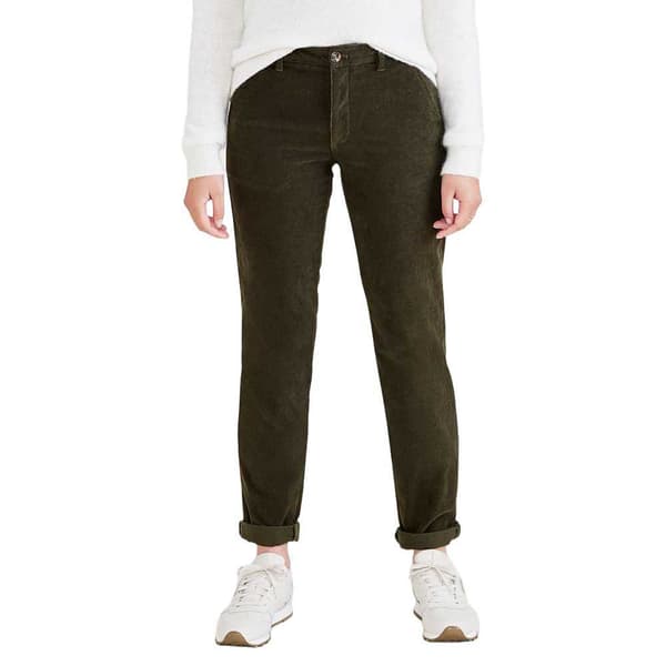 Dockers Chino Byxor Weekend Regular Slim Ankle Fit Grönt 28 / 29 Kvinna