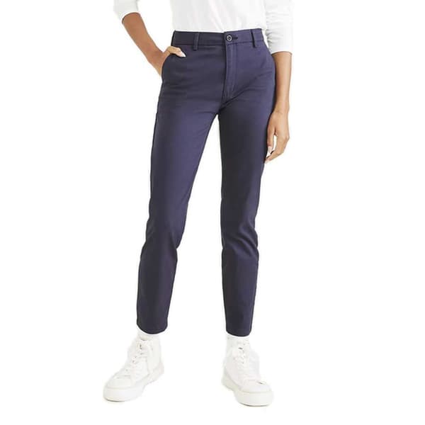Dockers Chino Byxor Weekend Skinny Blå 27 / 29 Kvinna