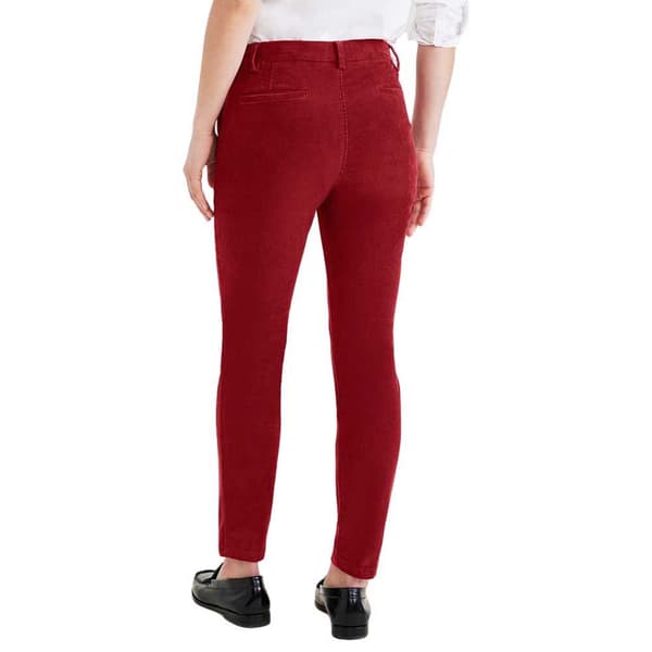 Dockers Chino Byxor Weekend Skinny Röd 27 / 27 Kvinna