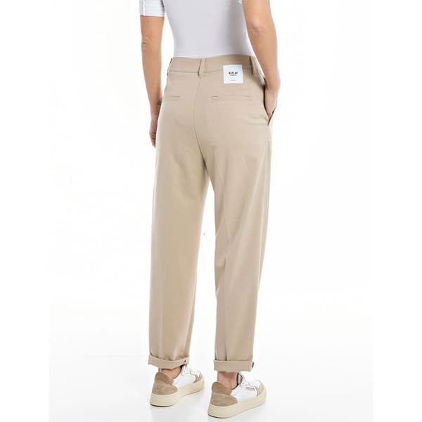 Replay Byxor W8065a.000.84489 Beige 29 Kvinna