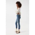 Miniatyrbild 4 av 5: Salsa Jeans Jeans Destiny Crop Slim Fit 21006914 Blå 29 / 28 Kvinna