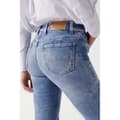 Miniatyrbillede 6 af 7: Salsa Jeans Jeans Destiny Crop Slim Fit 21007038 Blå 36 / 28 Kvinde