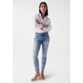 Miniatyrbillede 7 af 7: Salsa Jeans Jeans Destiny Crop Slim Fit 21007038 Blå 36 / 28 Kvinde