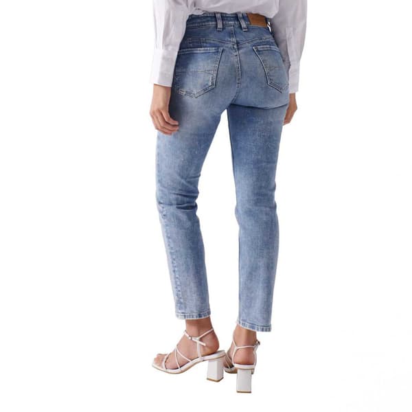 Salsa Jeans Jeans Destiny Crop Slim Fit 21007038 Blå 36 / 28 Kvinde