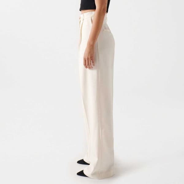 Salsa Jeans Jeans Plain Wide Leg Fit Beige S / 34 Kvinde