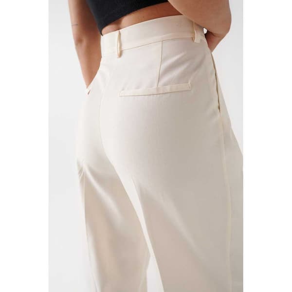 Salsa Jeans Jeans Plain Wide Leg Fit Beige S / 34 Kvinde
