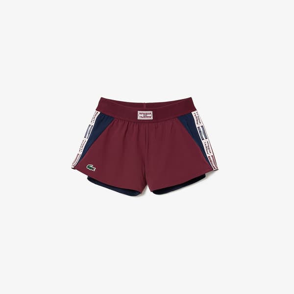 Lacoste Hiki Shortsit Gf1033 Punainen 38 Nainen