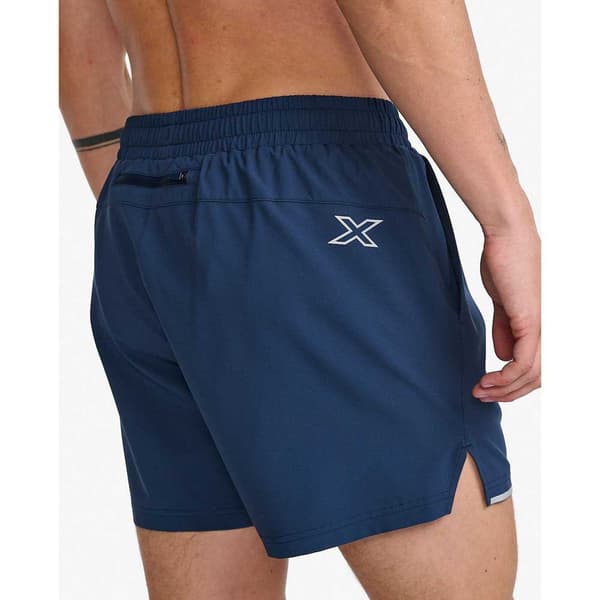 2xu Sweat Shorts Aero 5´´ Blå S Mand